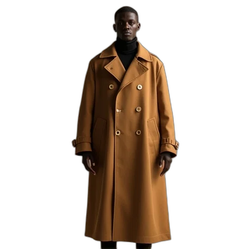 jacket, concept art, earth tones, dark transparent PNG cut-out