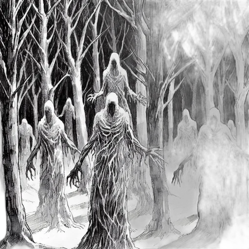 creature, tree, concept art, fantasy art transparent PNG cut-out