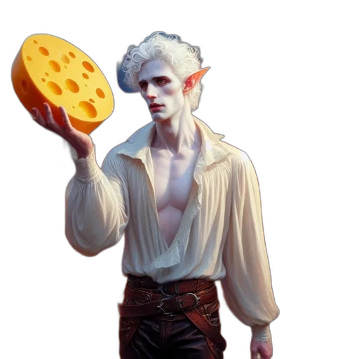 food, creature, jacket, staff transparent PNG cut-out