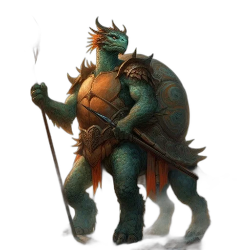 dragon, creature, staff, concept art transparent PNG cut-out