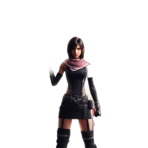weapon, jacket, staff, mask transparent PNG cut-out