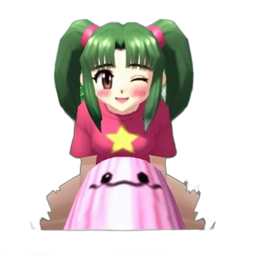 dress, staff, creature, crown transparent PNG cut-out