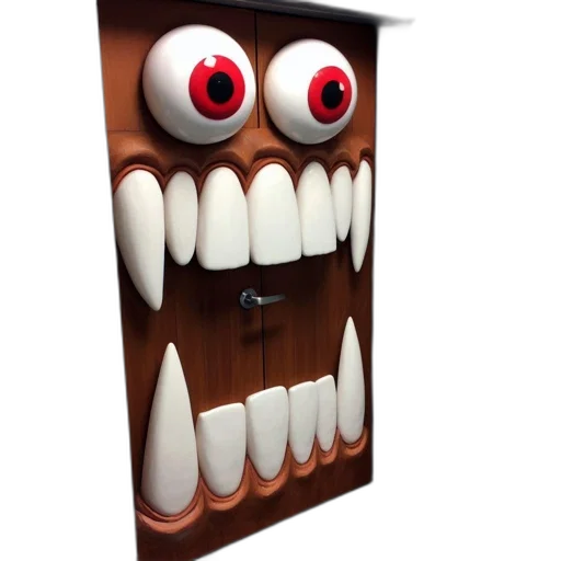face, mask, furniture, creature transparent PNG cut-out