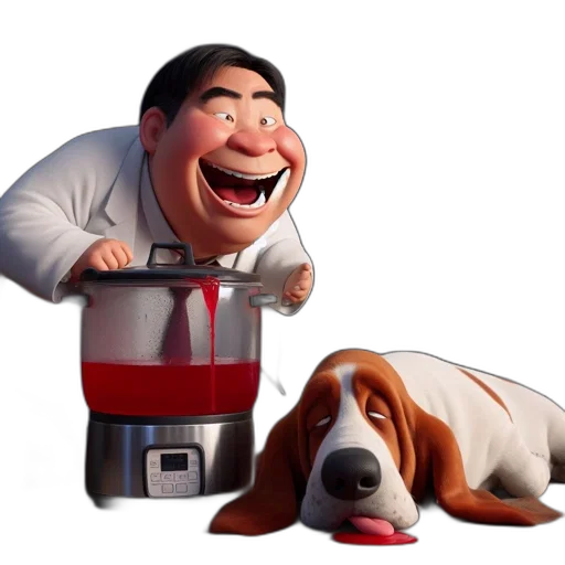 animal, food, staff, robot transparent PNG cut-out