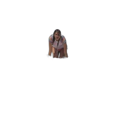 hair, dress, face, staff transparent PNG cut-out