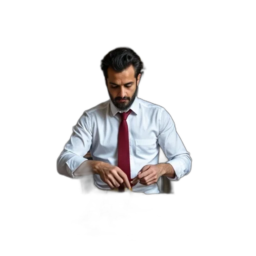 staff, jacket, face, furniture transparent PNG cut-out