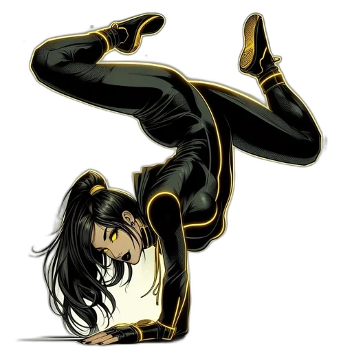comic book art, concept art, cartoon, anime transparent PNG cut-out