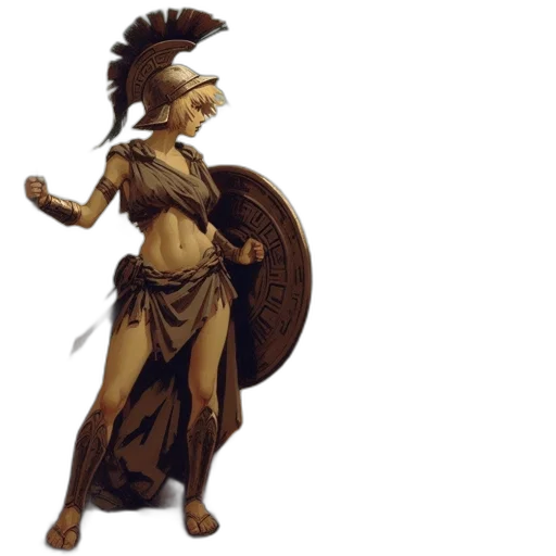 staff, dragon, dress, fantasy art transparent PNG cut-out