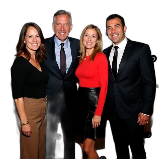 staff, image, features, group transparent PNG cut-out