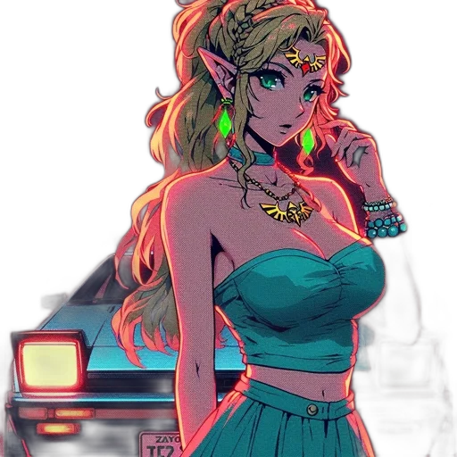 dress, jewelry, weapon, car transparent PNG cut-out