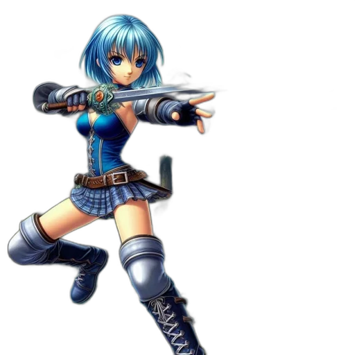 weapon, sword, staff, robot transparent PNG cut-out