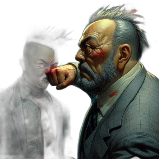 face, mask, concept art, comic book art transparent PNG cut-out