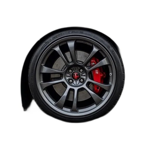 car, staggered, gray, wheel transparent PNG cut-out