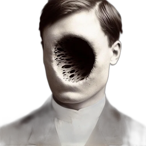 mask, face, creature, hair transparent PNG cut-out