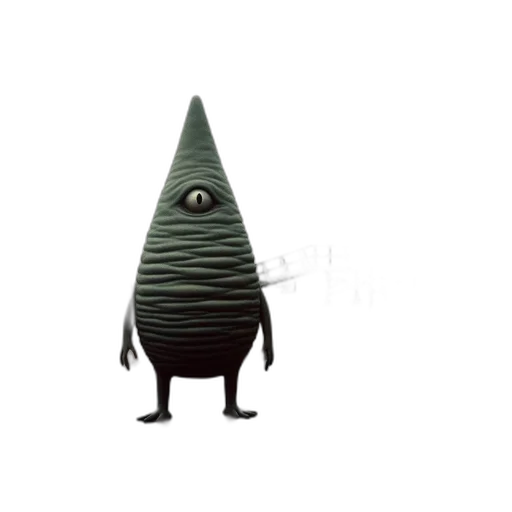 creature, animal, hat, dress transparent PNG cut-out