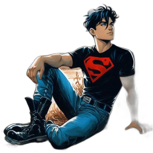 comic book art, concept art, cartoon, fantasy art transparent PNG cut-out