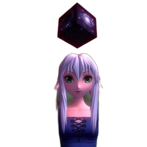 robot, dress, staff, crown transparent PNG cut-out