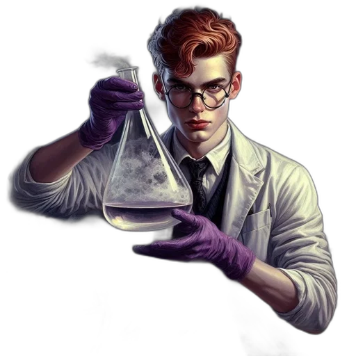 jacket, bottle, concept art, comic book art transparent PNG cut-out