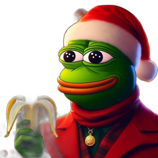 3d render, concept art, frog, donning transparent PNG cut-out