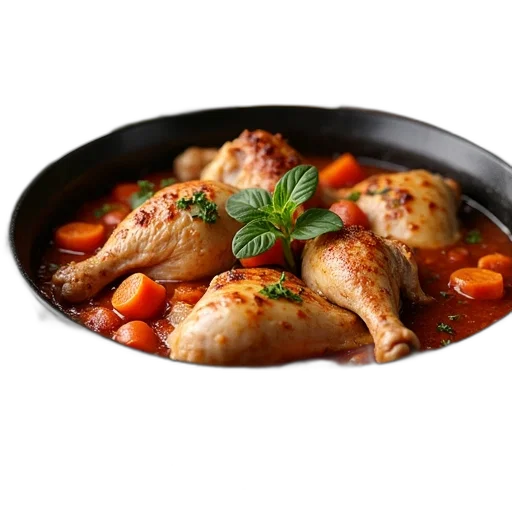 food, photorealistic, 3d render, hearty transparent PNG cut-out
