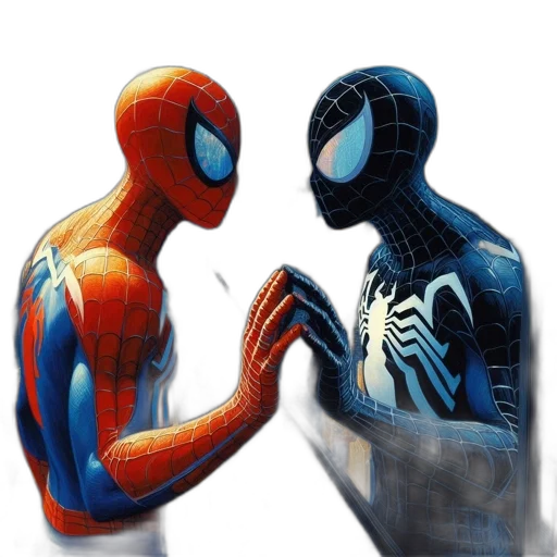 mask, comic book art, concept art, 3d render transparent PNG cut-out
