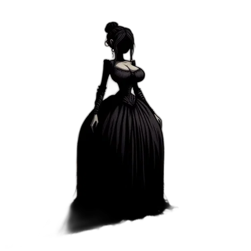 dress, crown, hair, jewelry transparent PNG cut-out