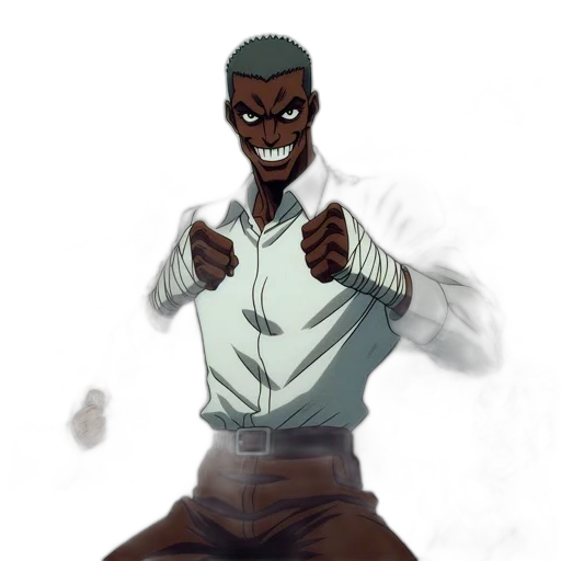 staff, jacket, weapon, face transparent PNG cut-out