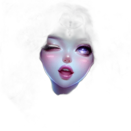 face, mask, creature, robot transparent PNG cut-out