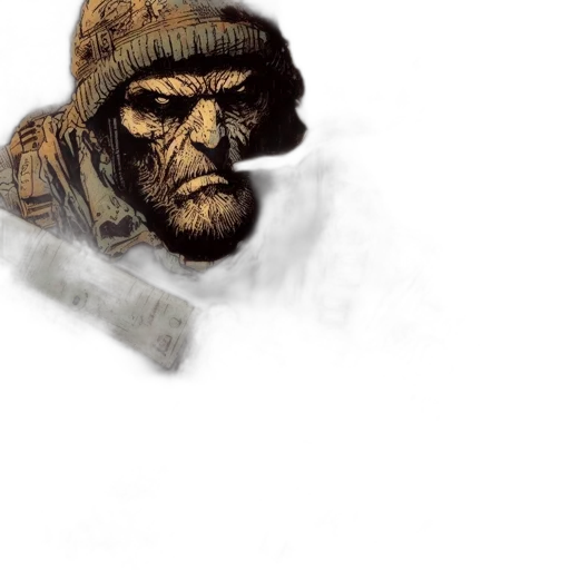 creature, face, mask, concept art transparent PNG cut-out