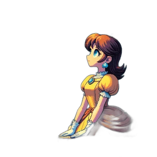 robot, dress, staff, weapon transparent PNG cut-out