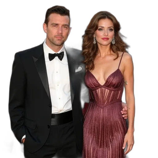 dress, actors, johnny, hutch transparent PNG cut-out