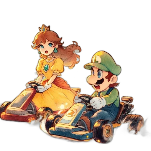 car, dress, weapon, crown transparent PNG cut-out