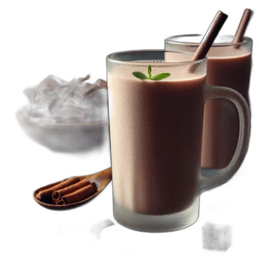 food, 3d render, photorealistic, two transparent PNG cut-out