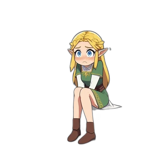 staff, dress, creature, animal transparent PNG cut-out