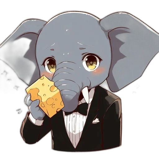 animal, cartoon, watercolor, anime transparent PNG cut-out