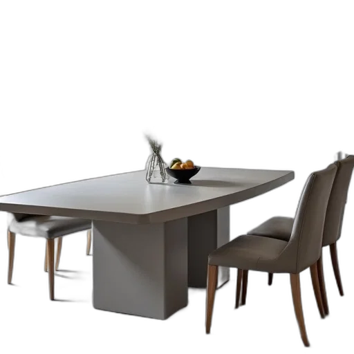 furniture, 3d render, photorealistic, earth tones transparent PNG cut-out