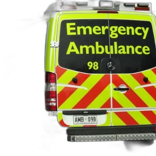 staff, green, yellow, ambulance transparent PNG cut-out