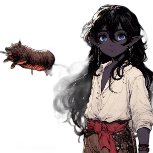 staff, creature, animal, mask transparent PNG cut-out