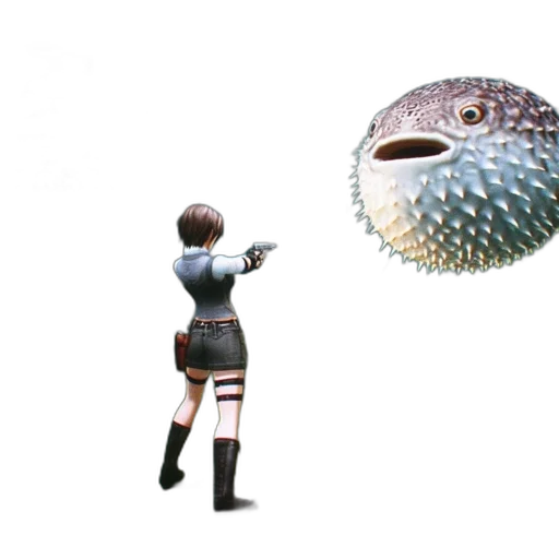 weapon, creature, animal, staff transparent PNG cut-out