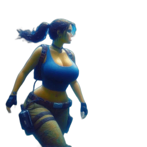 dress, concept art, 3d render, fantasy art transparent PNG cut-out