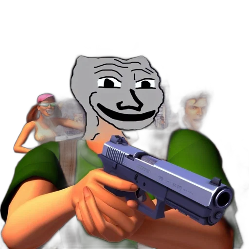 weapon, mask, robot, face transparent PNG cut-out