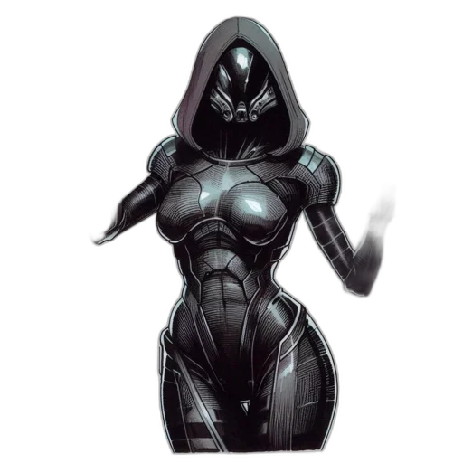robot, mask, dress, weapon transparent PNG cut-out