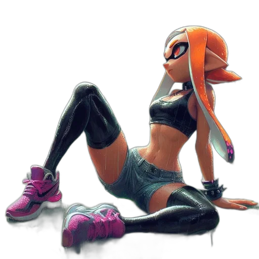 weapon, dress, jacket, shoes transparent PNG cut-out