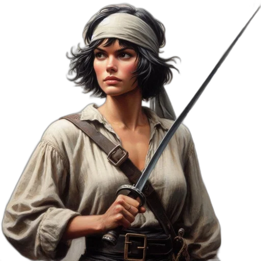 staff, sword, weapon, hat transparent PNG cut-out