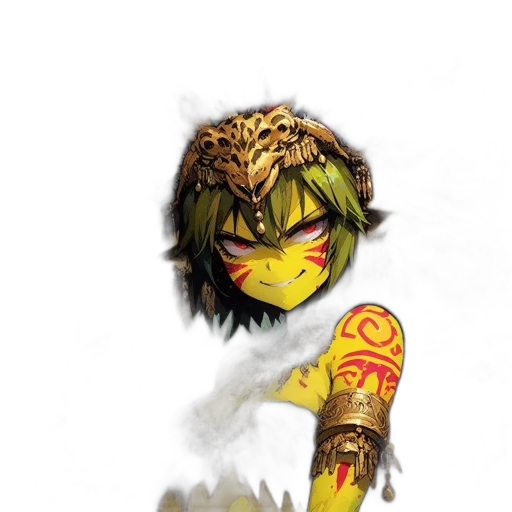 mask, dragon, concept art, comic book art transparent PNG cut-out