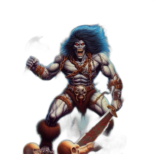 creature, fantasy art, concept art, comic book art transparent PNG cut-out