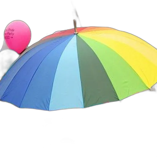 umbrella, hat, staff, weapon transparent PNG cut-out