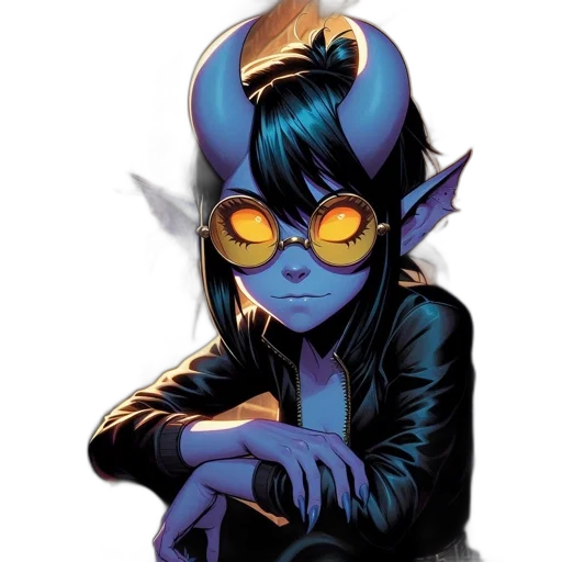 mask, staff, comic book art, concept art transparent PNG cut-out