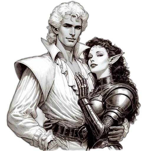sword, jacket, fantasy art, concept art transparent PNG cut-out