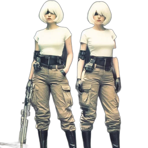 weapon, jacket, staff, concept art transparent PNG cut-out